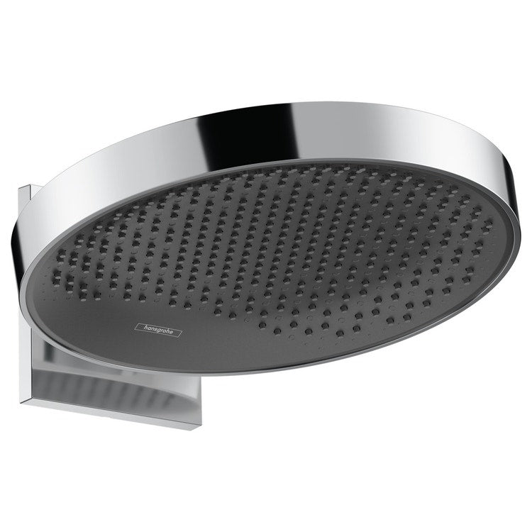 Hansgrohe Duschkopf 360, 1 Strahl, mit Wandanschluss, Chrom-Finish RAINFINITY 26230000