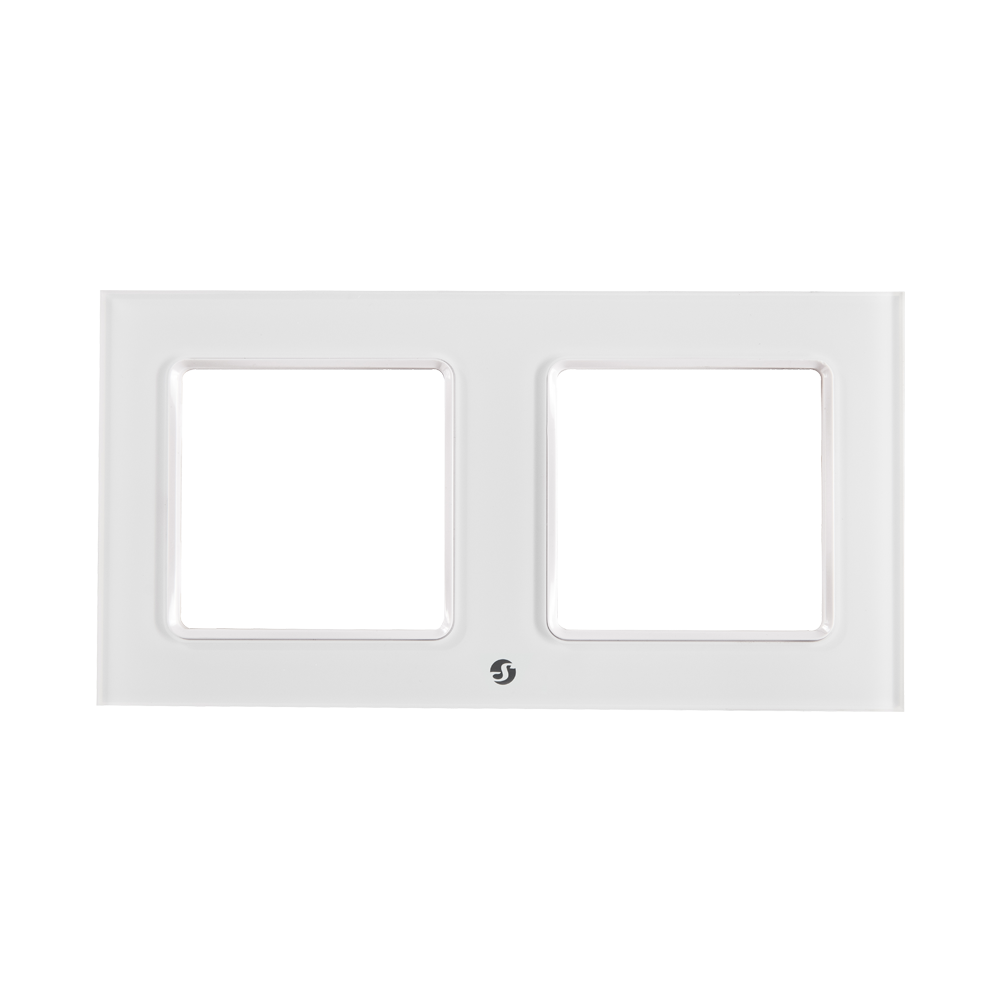 Shelly Wall Switch Abdeckrahmen 2-fach, weiß