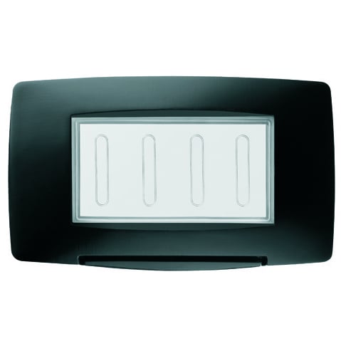 Gewiss Chorusmart Abdeckrahmen 2 Module, abgedichtet IP55, schwarz