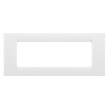 Gewiss System Abdeckrahmen Virna, 6 Module, weiß (Nuvola)