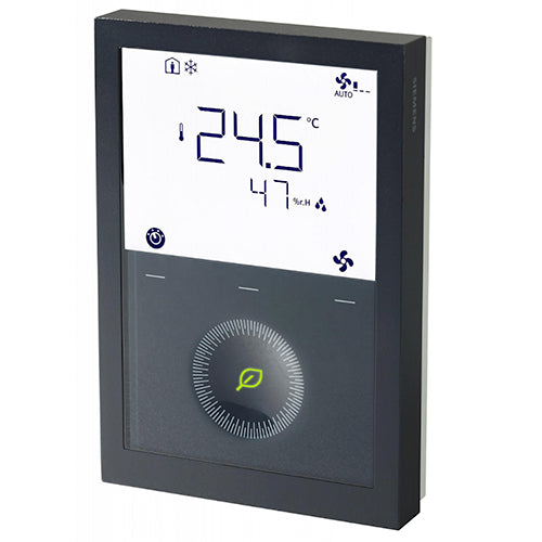 Siemens RDG200KN/BK – Raumthermostat mit KNX, schwarz, 24/230 V