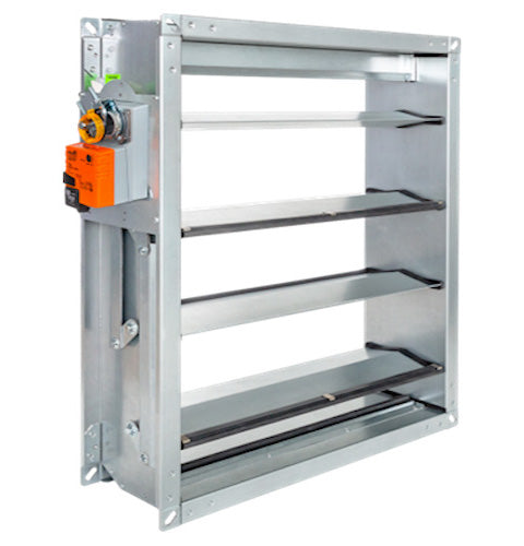 Mandík RDTM 1000x1200 .55 – Regelklappe, dicht, 1000x1200 mm, Antrieb 24 V