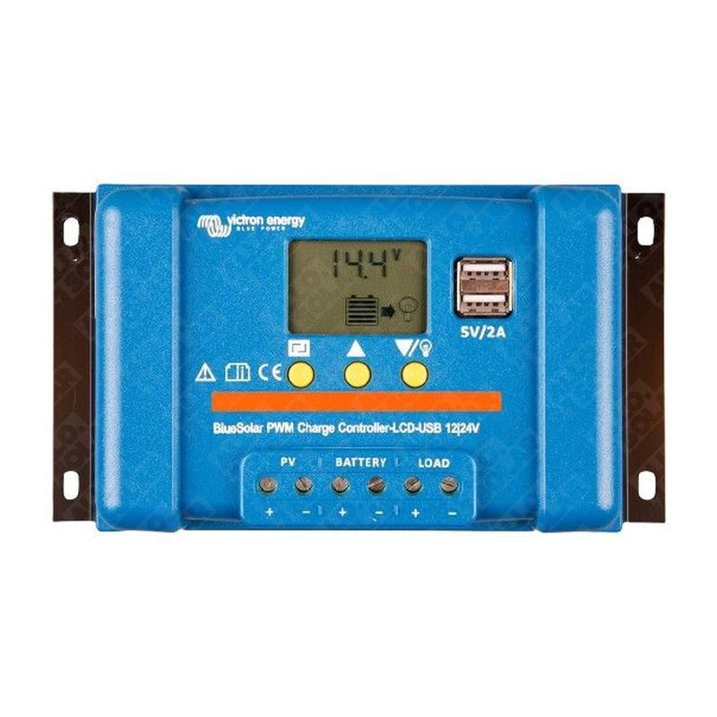 Victron Energy 30A PWM - LCD - USB - BlueSolar