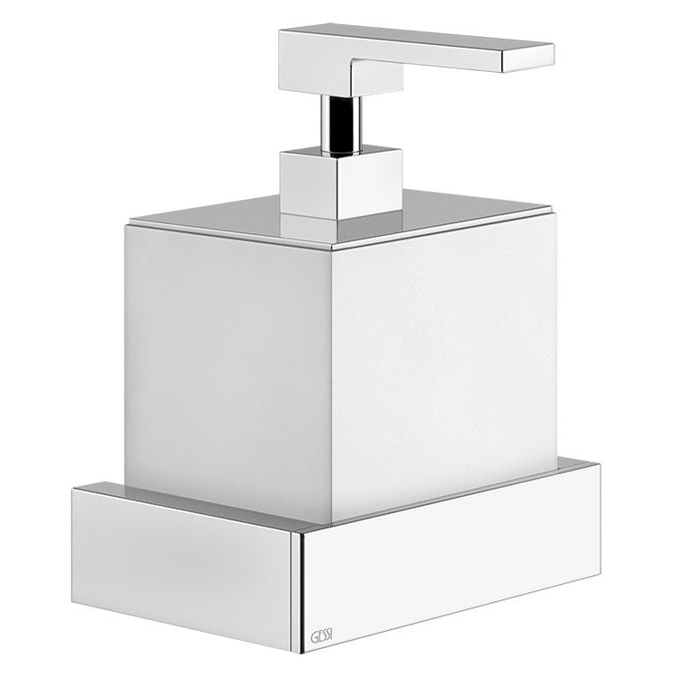 Gessi Wandspender weiß, verchromt Accessories 20813#031