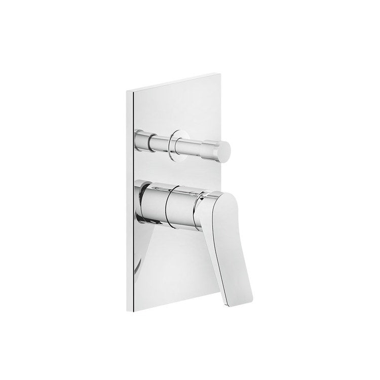 Gessi Wandmischer, 2 Wege, mit automatischem Bad/Dusche-Umschalter, ohne Unterputzkörper, Chromoberfläche RILIEVO 59079#031