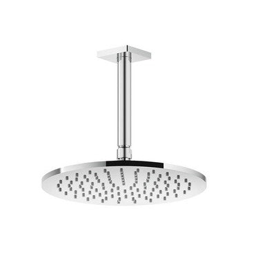 Gessi Anti-Kalk-Deckenbrause, schwenkbar, Ø 25 cm, Chrom-Finish RILIEVO 59152#031