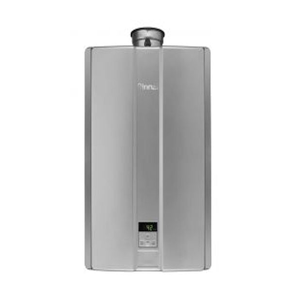 Rinnai Kondensationswarmwasserbereiter Infinity N26i für den Innenbereich mit Abgaskit