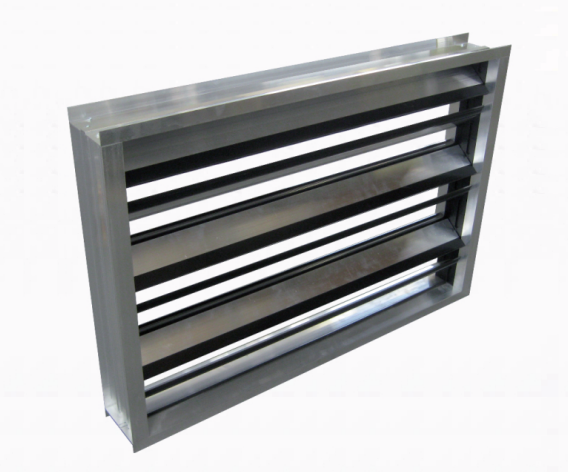 Mandík RKALM 400x200 .01 – Regelklappe aus Aluminium, 400x200 mm, Handbetätigung