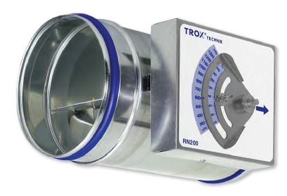 Trox RN 315 – Volumenstromregler, Rohr 315 mm, 828–3312 m³/h