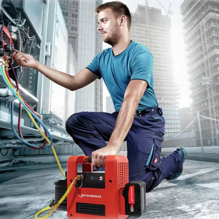 Rothenberger ROAIRVAC R32 1/4 SAE Vakuumpumpe Tauchpumpe