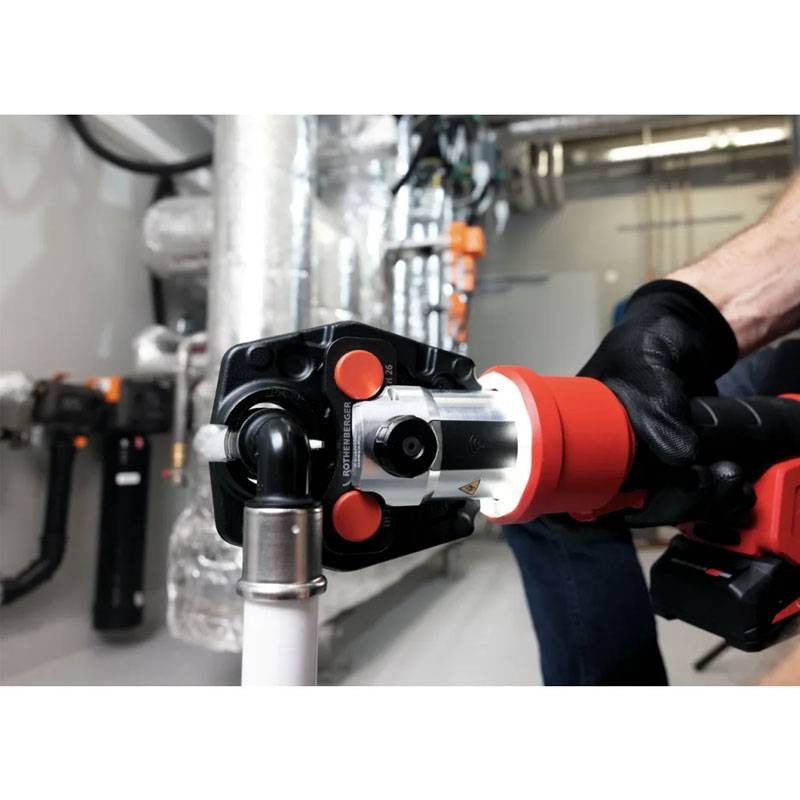 Rothenberger Romax Nano Set Pressgerät mit Backen