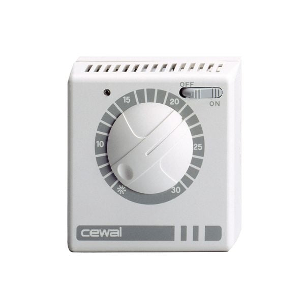 Elektromechanischer Raumthermostat mit Cewal-Membran RQ30