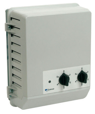 Systemair RTRDU 4 – Fünfstufen-Transformator mit Zweifachschalter, 400 V, 4 A