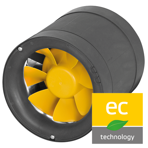 Ruck EM 160 EC 01 – Diagonal-Rohrventilator, Rohr 160 mm, 515 m³/h, EC
