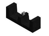 Van der Valk Rubber tile carrier - click - 250x75x90mm ValkPro+ (729622)