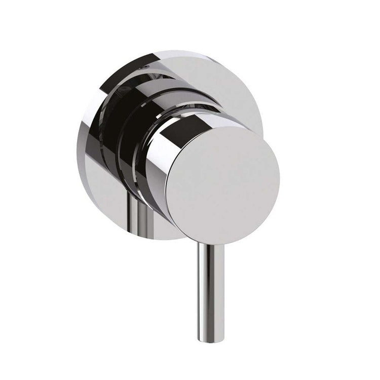 Rubinetteria Paffoni Einbau-Umschalter 2 Wege, Anschlüsse 1/2"G, mit eingebautem Einbaukörper, verchromt LIGHT ZDEV118CR70-LIG