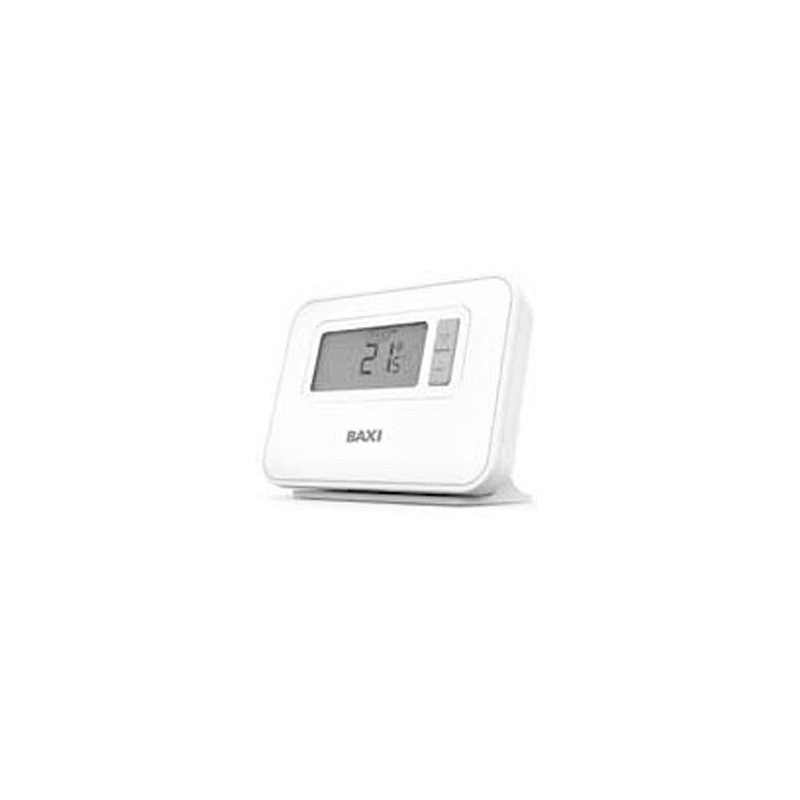Solarics Baxi 7739894 – Programmierbarer digitaler Funk-Raumthermostat RX 3000