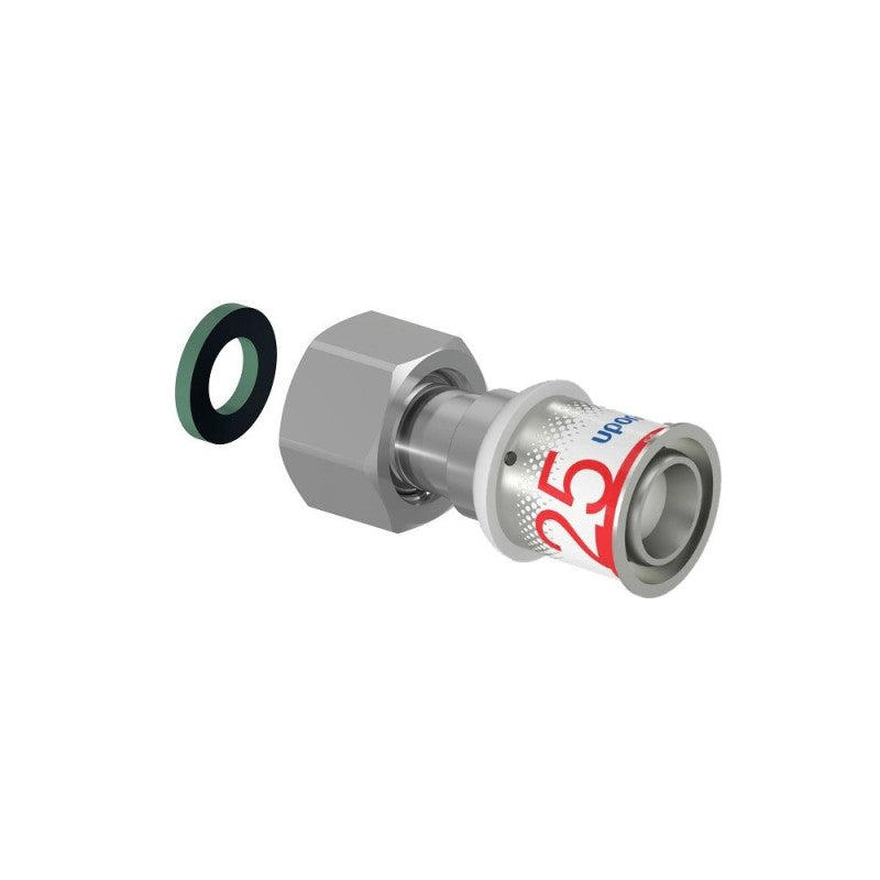 Solarics Uponor 1070608 – S-Press Plus bewegliche Mutter mit Innengewinde 25-G1 1/4"SN