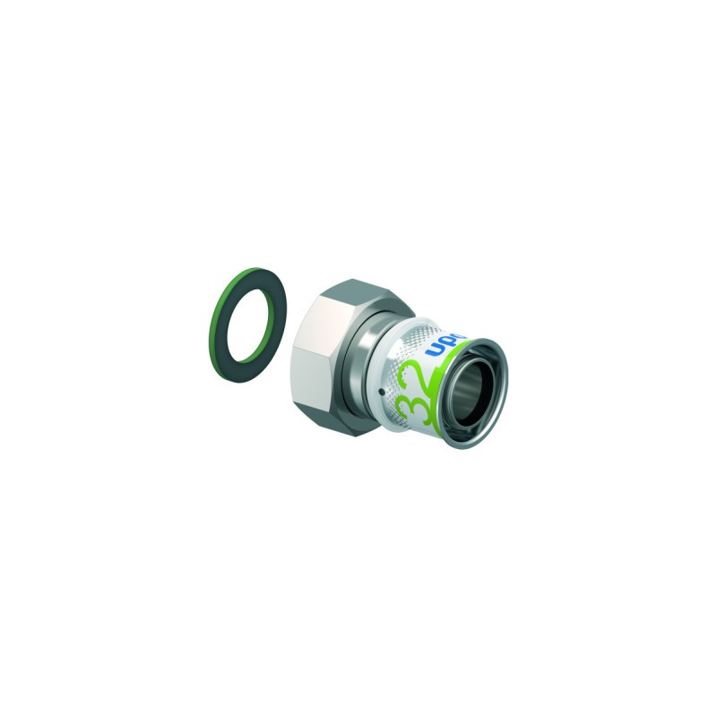 Solarics Uponor 1070610 – S-Press Plus bewegliche Mutter mit Innengewinde 32-G1 1/4"SN