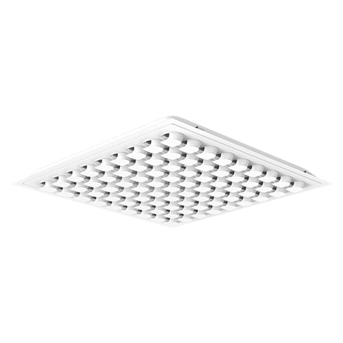 Systemair CAP-F-250-600-49-SW – Quadratischer Decken-Düsenluftdurchlass, Raster 600 x 600 mm