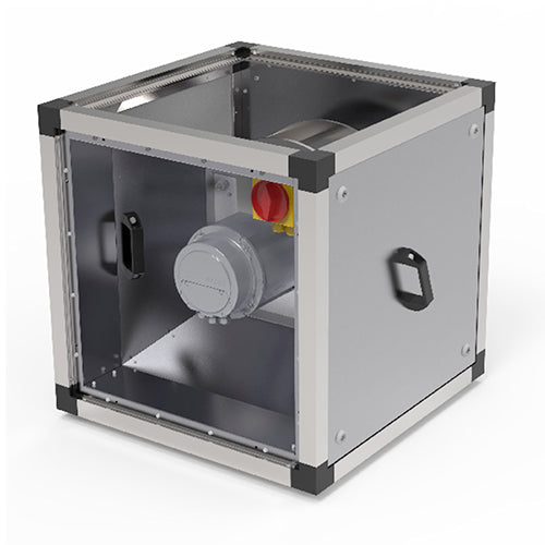 Systemair MUB/T 042 400EC Poti – Radialventilator, wärmegedämmt, bis 120 °C, Ø 400 mm