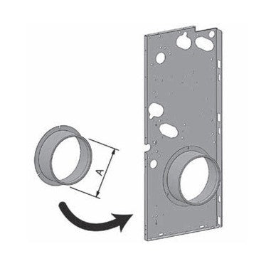 Sabiana Schaft externe Lufteinlass ø122 FRC 120 6064192
