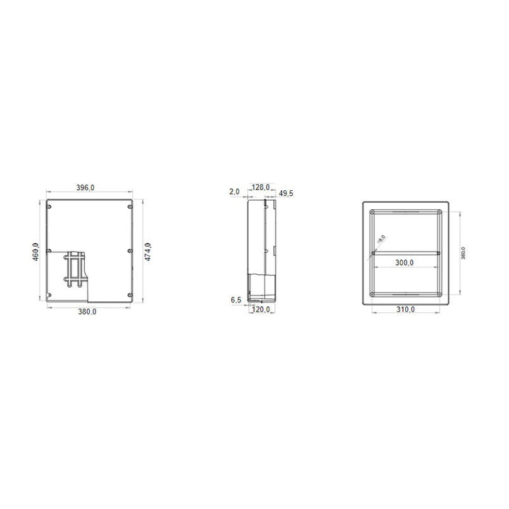 Gewiss GW44211 Abzweigkasten IP56
