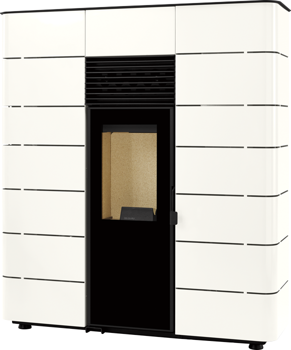 Solzaima PA1071X005 – Kanalisierbare Luftöfen (Pellets) Nevada 8 kW