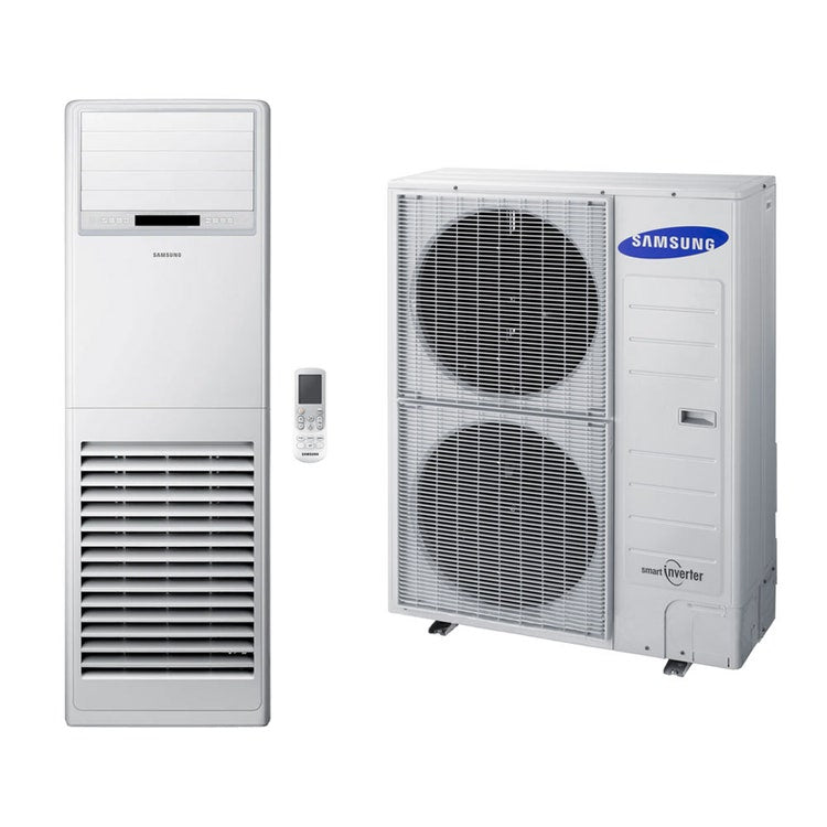 Samsung Monosplit-Klimagerät Standgerät, Inverter, dreiphasig – Außengerät 14 kW, Innengerät 48000 BTU AC140BNPDKH/EU+AC140BXPDNH/EU