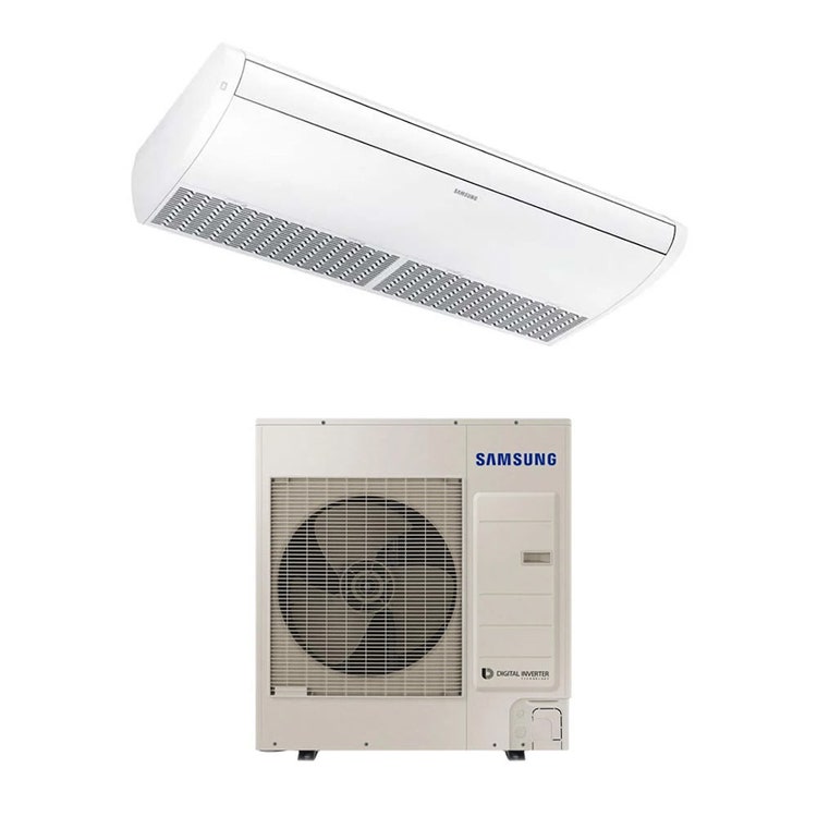 Samsung Monosplit-Klimagerät Decke, Inverter – Außengerät 10 kW dreiphasig, Innengerät 35000 BTU AC100RXADNG/EU+AC100RNCDKG/EU