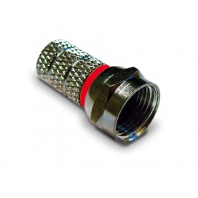 Fracarro Satelliten- und terrestrische TV-Kabelstecker Typ F Schraube für Kabel 5,0 mm Stecker FRA 287189 Zubehör