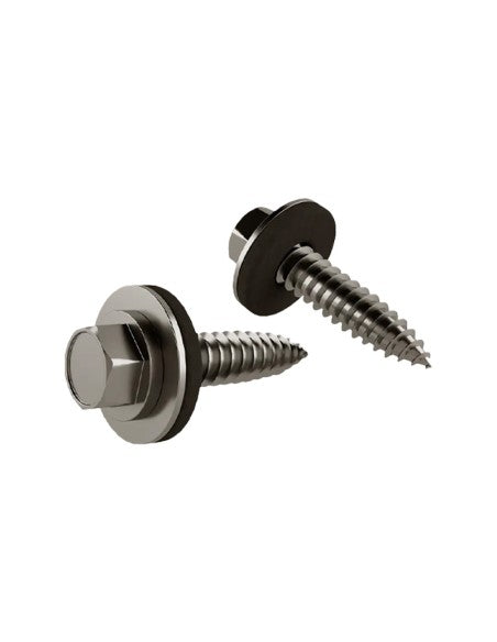 Satz mit 50 selbstschneidenden Bimetallschrauben A2 5,5 x 25 mm