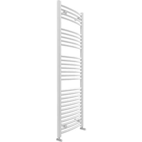 Lazzarini Heizkörper Modell Sanremo 1420x450 Achsabstand 405 gebogen weiß 386512