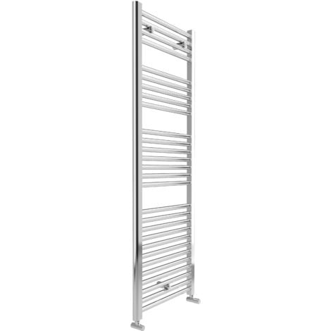 Lazzarini Heizkörper Modell Sanremo 1420x450 Achsabstand 405 gerade Chrom 386495