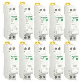 Schneider R9P35616 Leitungsschutzschalter 16 A 1P+N Kurve C