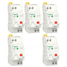 Schneider R9D60610 FI- und LS-Schalter-Kit 10 A 1P+N 30 mA