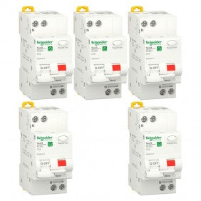 Schneider R9D60616 FI- und LS-Schalter-Kit 16 A 1P+N 30 mA