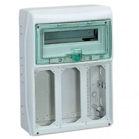 Schneider 10372 Industrieverteiler 12 Module 3 verriegelte Steckdosen Zubehör