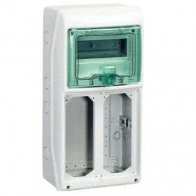 Schneider 10371 Industrieverteiler 8 Module 2 verriegelte Steckdosen Zubehör