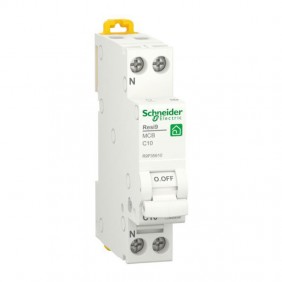 Schneider R9P35610 Leitungsschutzschalter 10 A 1P+N C 4,5 kA