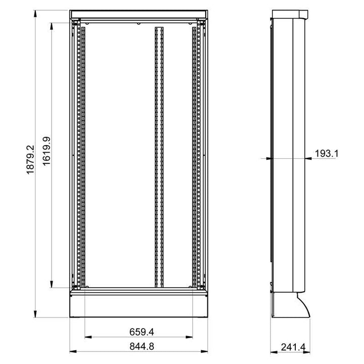 Schneider LVS08244 Gehäuse und Schaltschrank 1000 V IP30