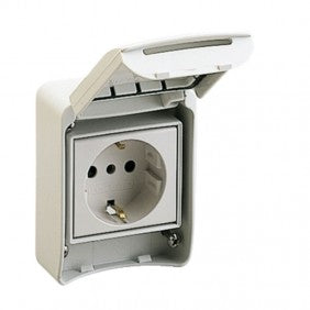 Schneider 81141 Unterputzdose Schuko 2P+E Zubehör 230 V