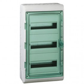 Schneider 10344 Wandverteiler 36 Module IP65 transparente Tür