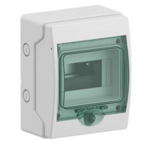 Schneider 10313 Wandverteiler 6 Module IP65 transparente Tür