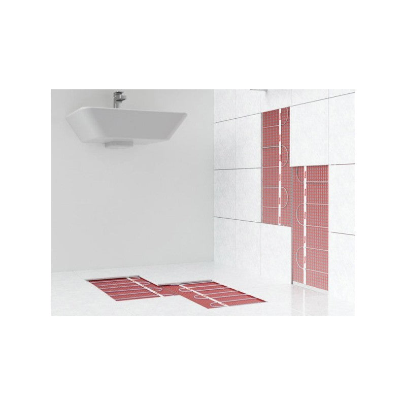 Solarics Warmup SM12V-3 – Selbstklebende Decke für elektrische Fußbodenheizung, WandstickyMat (6,0 m²)