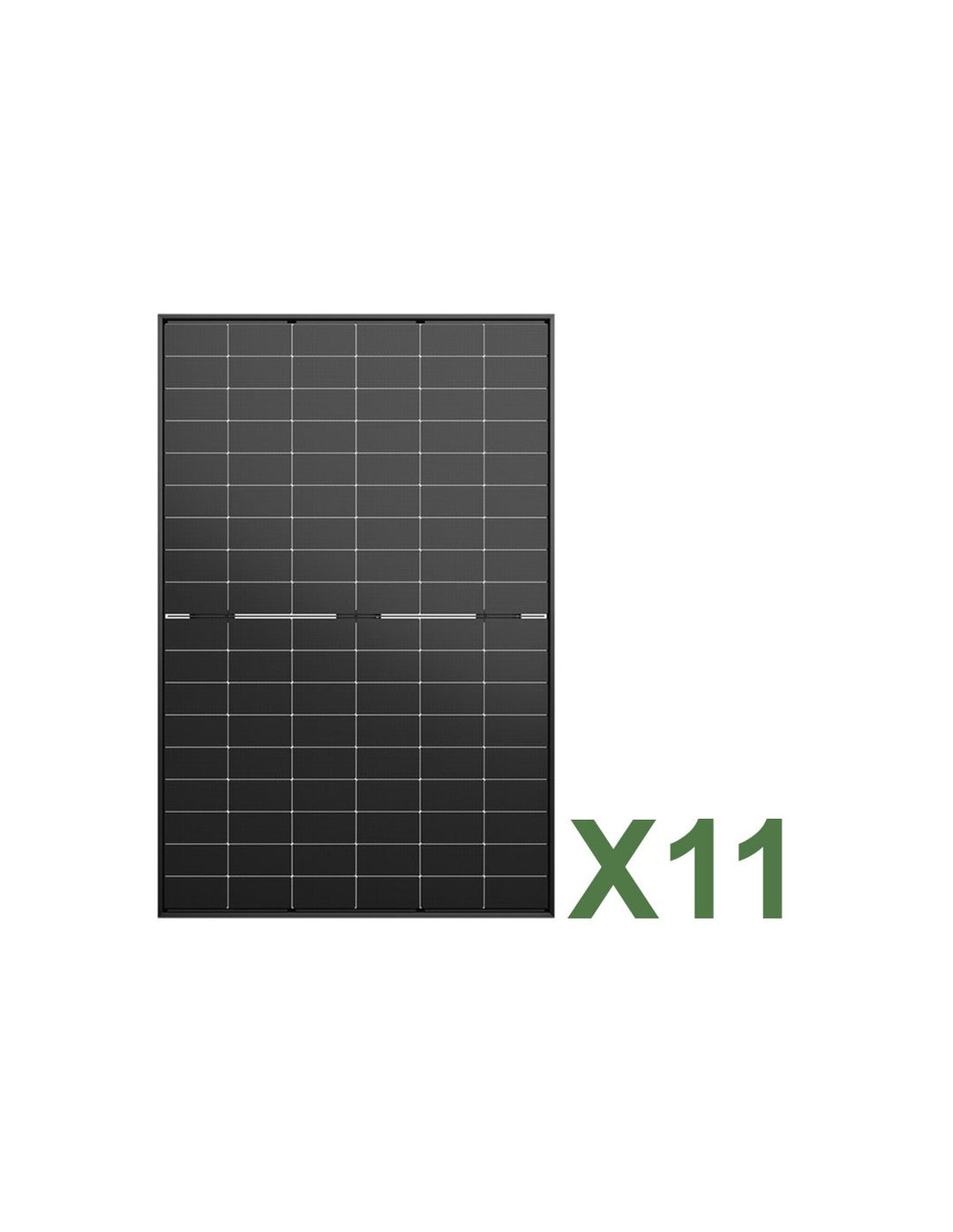 Set 11 Jinko Solar Tiger Neo 515W Gesamt 5665W mono bifaziales Photovoltaik-Solarmodul...