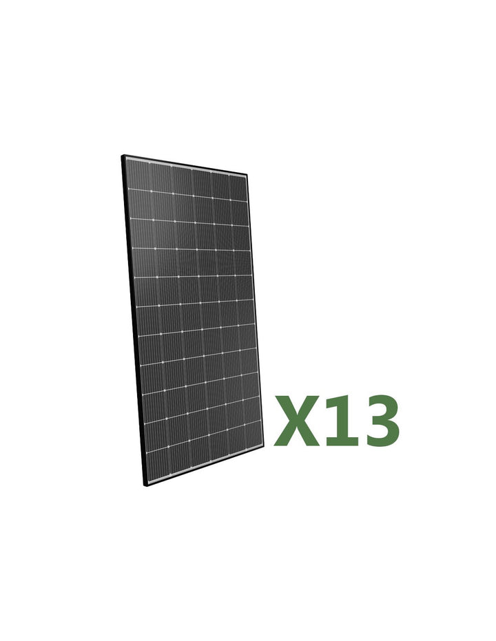 Set 13 Peimar 505W Gesamt 6505W monokristalline Photovoltaik-modul Made in Italy