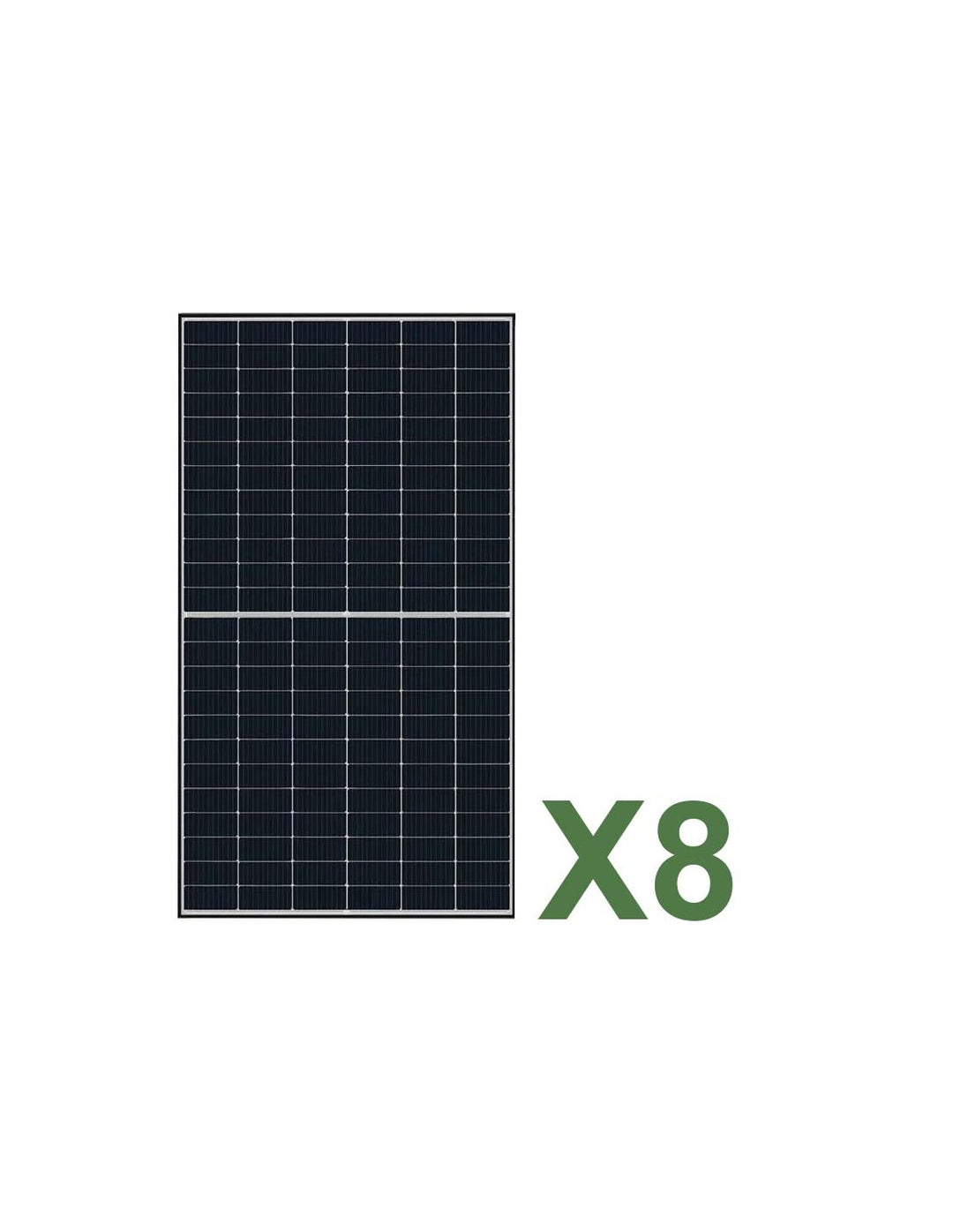 Set 8 TCL SOLAR T CLASS 620W Gesamt 4960W Mono Doppelseitiges Photovoltaik-Solarmodul