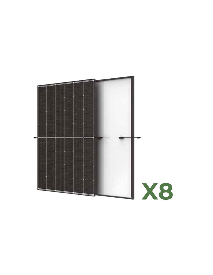 Set 8 TRINASOLAR Vertex S+ 450W Gesamt 3600W Mono Photovoltaik-Solarmodul