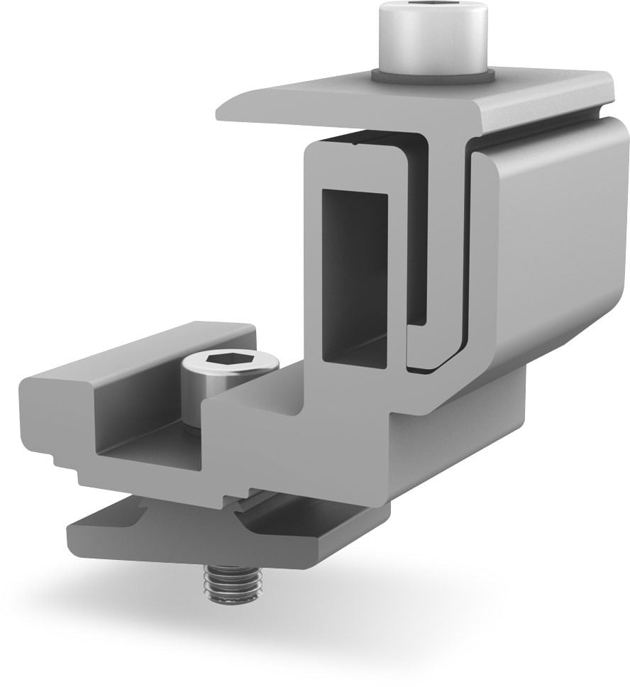 K2 Systems Endklemmen-Set S-Dome FlexClamp Small